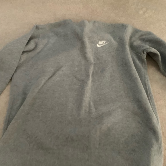 Nike Sweaters - Grey Nike Crewneck
